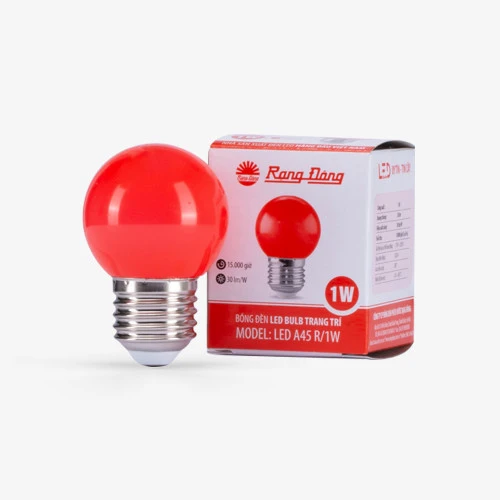 Đèn LED Bulb Trang Trí 1W A45R